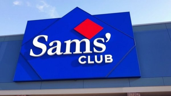 Sam's Club signage highlighting instant savings deals January.