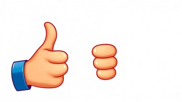 Thumbs up emoji representing positive approval.