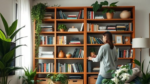 Amazon organization finds guide in cozy living room setting.