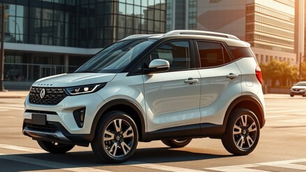 Compact SUV showcasing sleek design among bestselling cars of 2025.