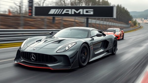 Race car on Nürburgring track showcasing Verstappen Nürburgring race opportunity.