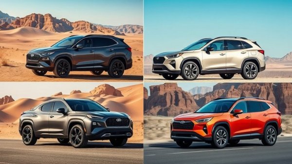 Best Hybrid SUVs for 2026 in diverse terrains and settings.