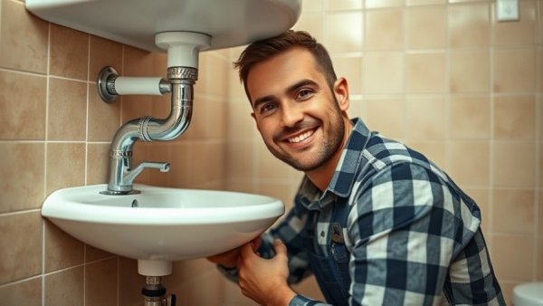 Plumber fixing sink - DIY Plumbing vs Hiring a Local Plumber.