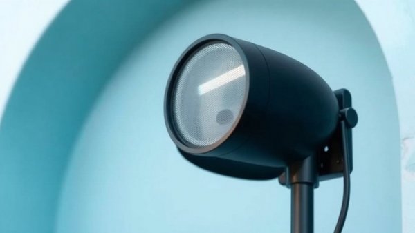 Modern patio light to repel mosquitoes in minimalist design.