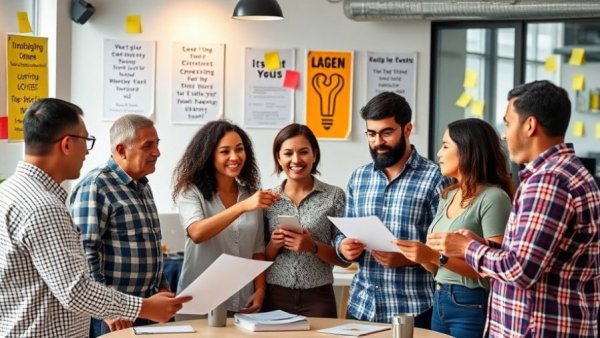 Engaging team activities that boost collaboration, diverse group brainstorming.