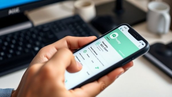 Close-up of smartphone with PhonePe app highlighting market volatility