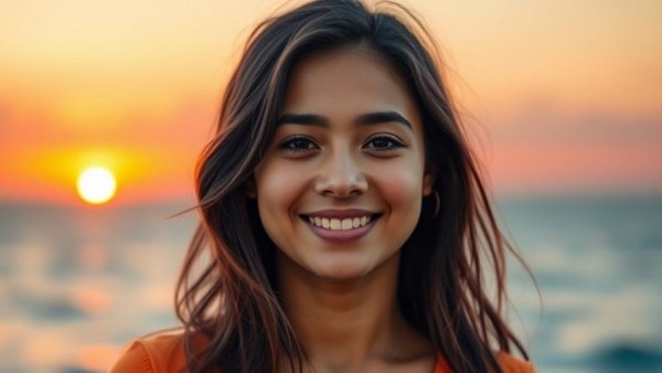 Calm speaker promoting meditation to interrupt habitual reactions by the ocean.