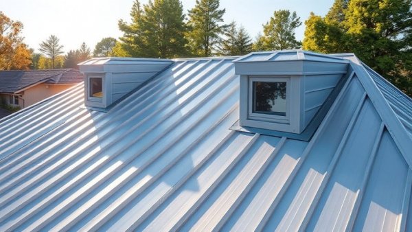 Modern metal roof showcasing importance of a strong roof for homeowners.