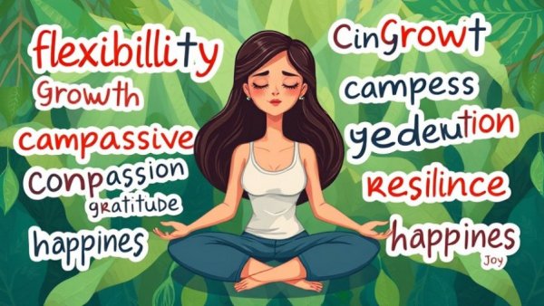 Illustration of strengths in meditation for a world uncertain.