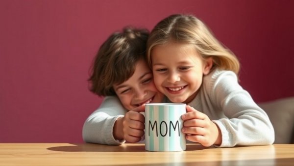 Millennial moms empowerment concept with mother and child at poolside.