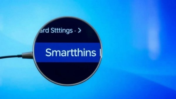 Samsung TV settings highlighting SmartThings Hub option, interface screen.