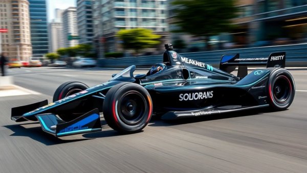 Alex Palou racing at Acura Grand Prix of Long Beach