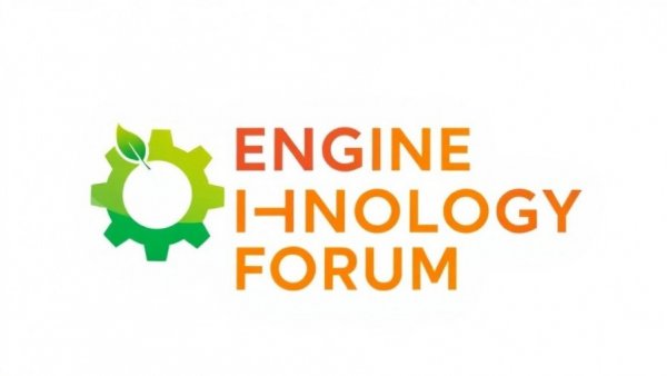 Engine Technology Forum logo featuring gear and leaf graphics.