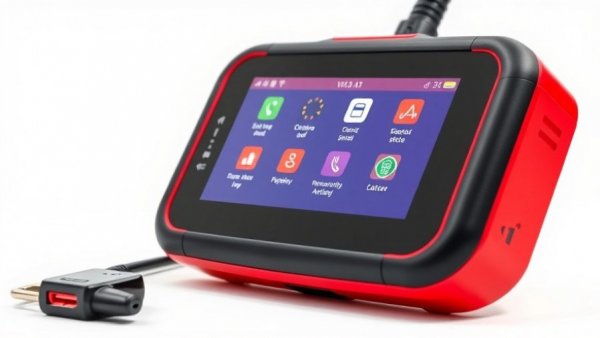 Automotive diagnostic scan tool with adapter, auto repair scan tool.