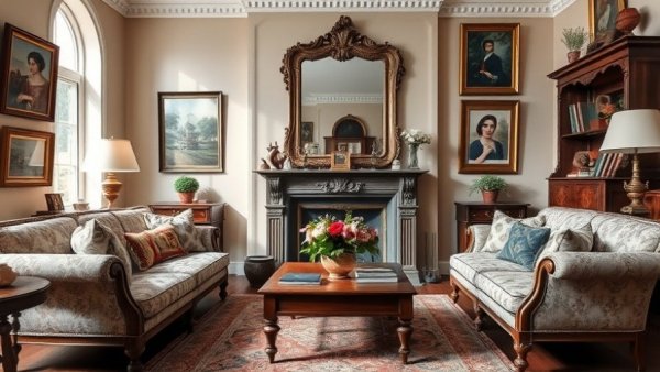 Vintage living room showcasing signs your home needs a refresh.