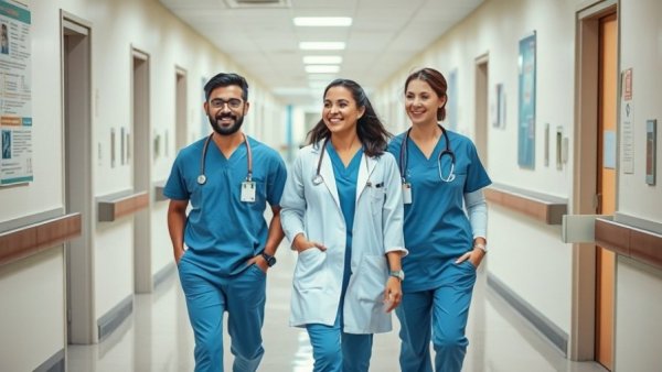 TV Shows Cancellations & Renewals 2026: Medical professionals walking in hospital.