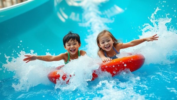Great Wolf Lodge Flash Sale 2026: Kids enjoy water slide adventure.