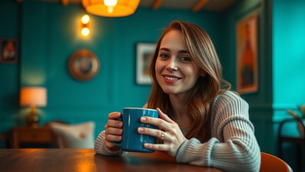 Finding Freedom Through Mindfulness in a cozy indoor setting.