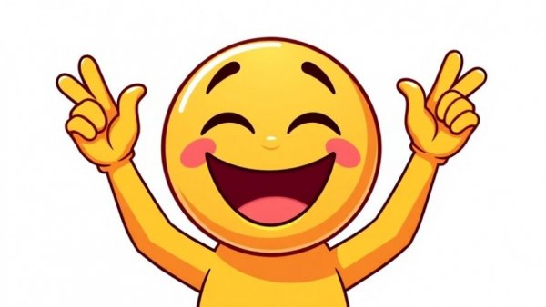 Excited emoji celebrating success in 30-Day Beginner Fitness Plan
