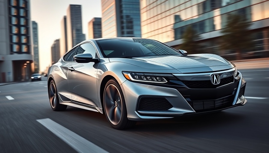 2026 Acura Integra updates: sleek silver car on an urban street