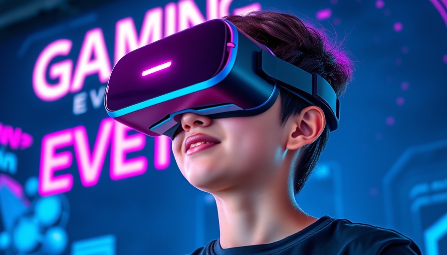 UndergrowthGameLine 2025 gaming event poster with VR headset.