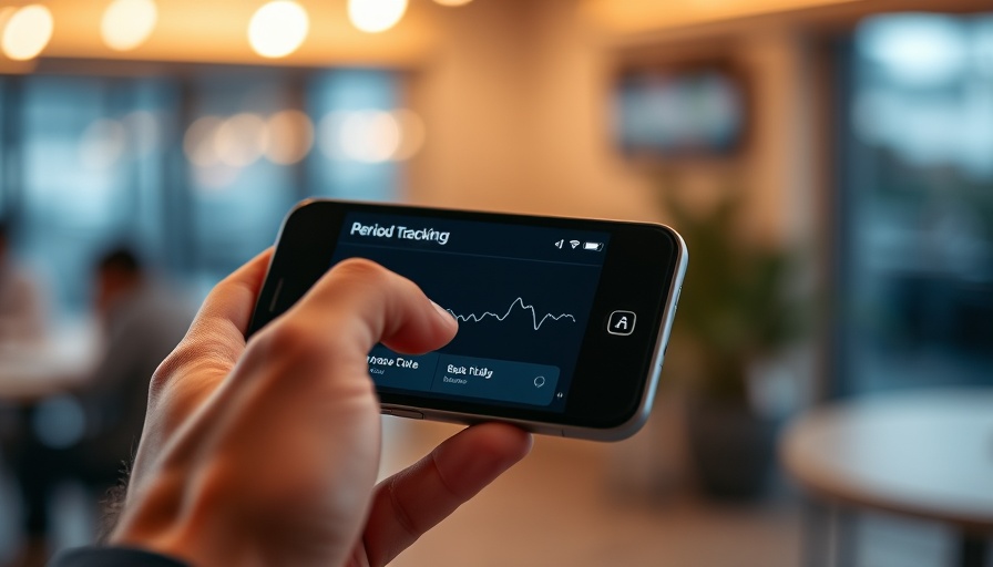 Flo period tracker app on smartphone, privacy concerns context.