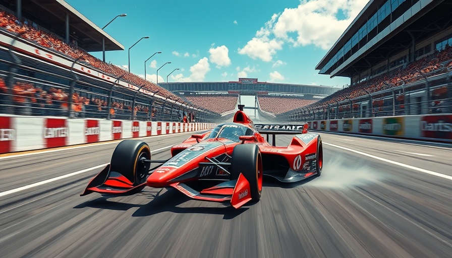 Christian Rasmussen IndyCar Win celebration on racetrack