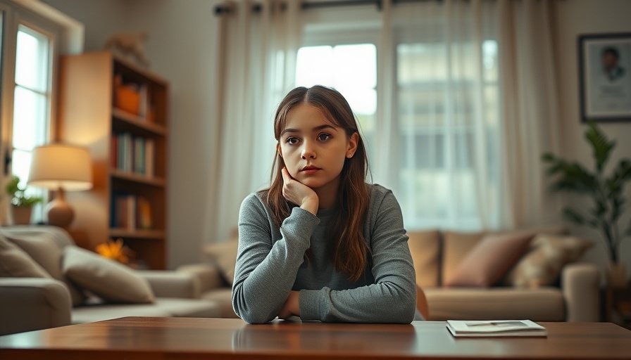 Concerned teenager sitting alone, signs your teenager needs counseling.