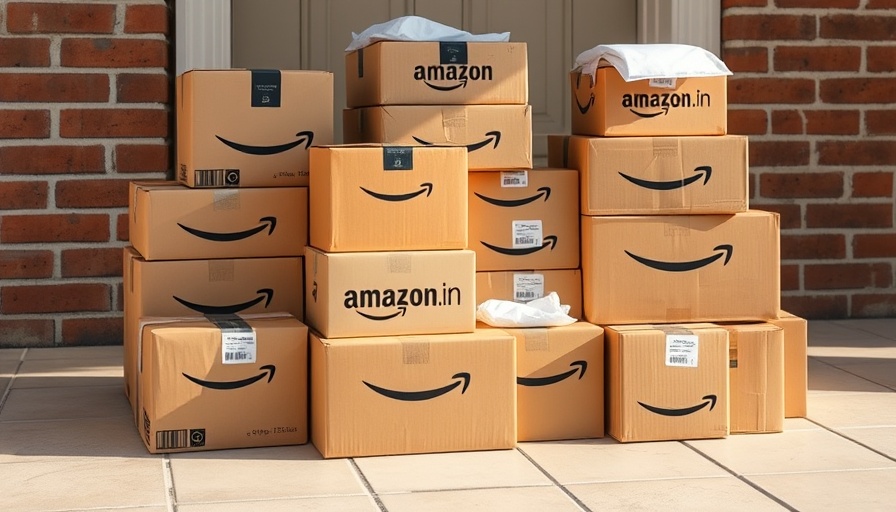 Amazon Prime packages on doorstep depicting sharing changes