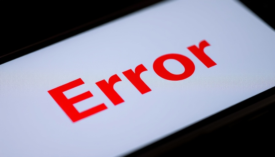 Error message: fix 'unable to send message' issue displayed.