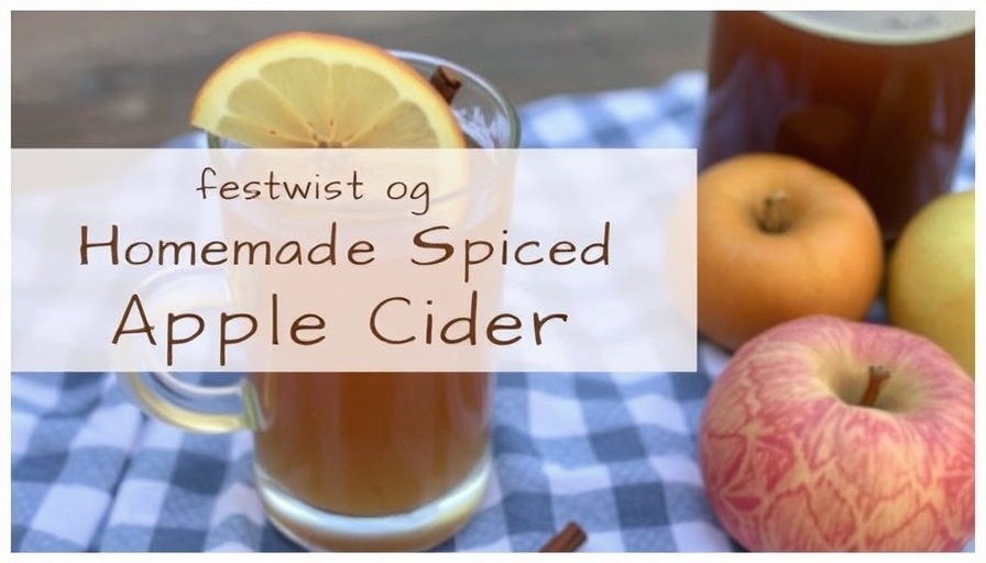 My Twist on Homemade Spiced Apple Cider