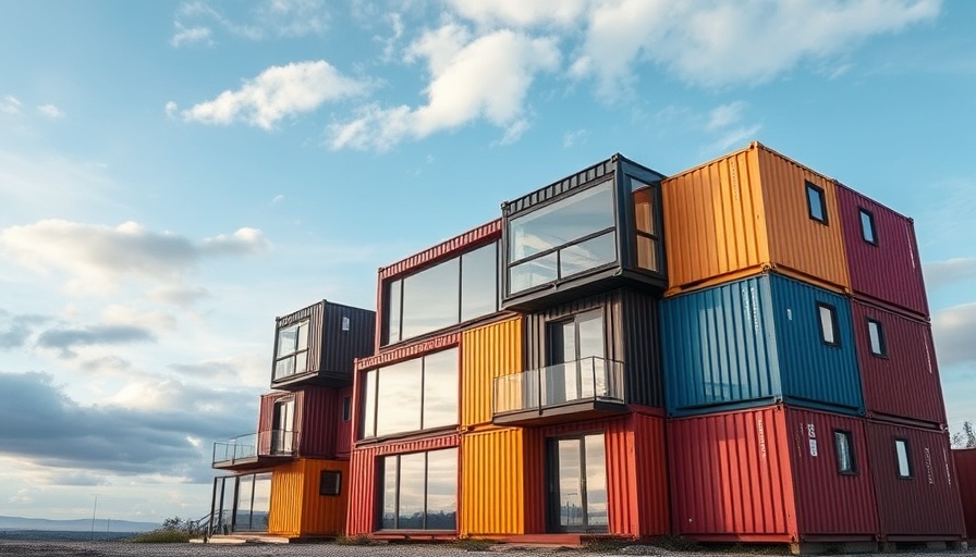 Custom shipping containers crafted into a minimalist home lifestyle.