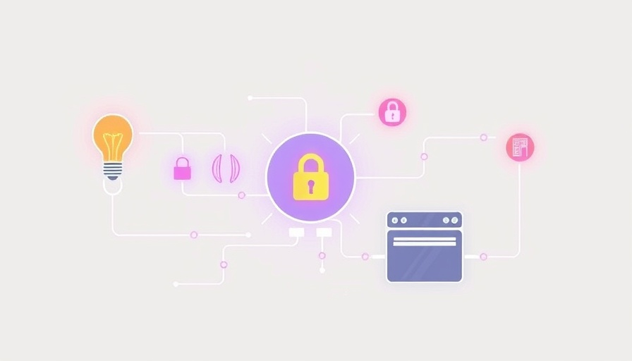 Samsung SmartThings network illustration with connected devices.