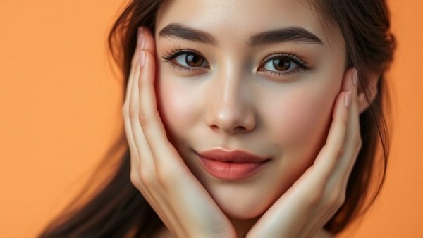 Serene young woman with glowing skin considering how many units of Botox do you need.