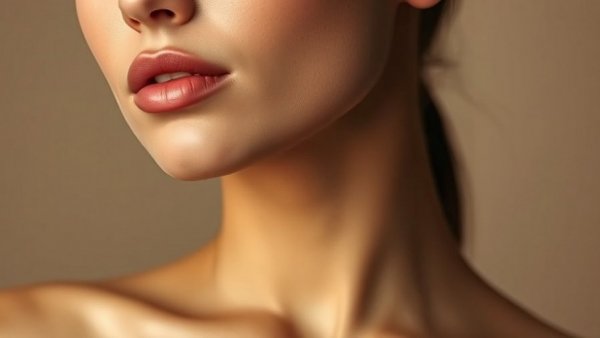 Close-up of smooth skin highlighting liposuction and skin tightening effects.