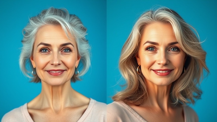 Before and after FUE hair transplant showing hair health transformation.