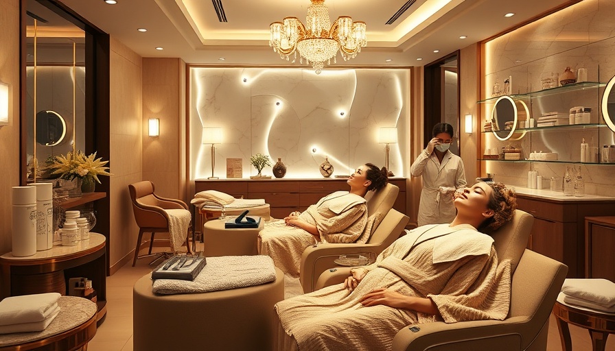 Luxurious med spa with serene ambiance and treatments for youthful skin.
