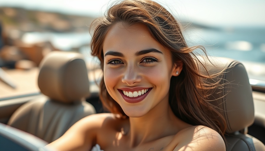 Smiling woman enjoying the outdoors, illustrating minimal side effects from cosmetic procedures.