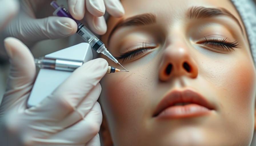 Woman receiving Botox maintenance treatment in a clinical setting.