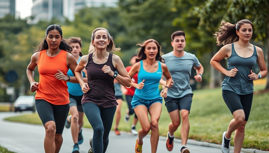 People jogging to maintain new habits for weight loss.