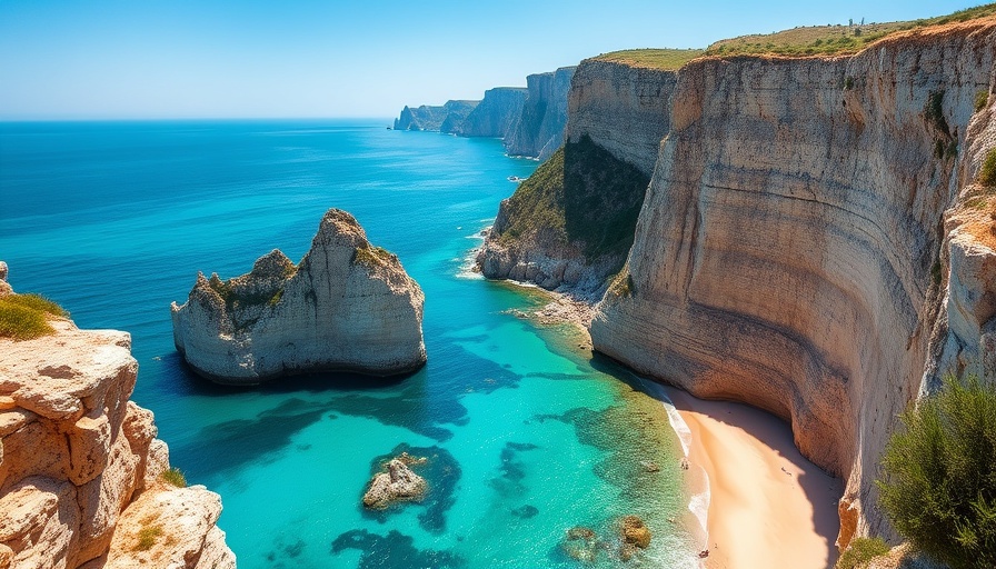 Stunning coastal landscape showing how to choose travel destination