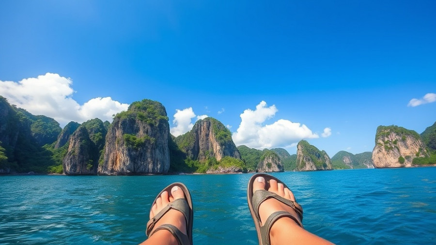 Scenic bay view with rock formations, best destination for vacation.