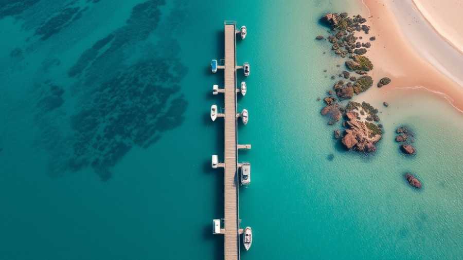 Okinawa travel destination 2026, tranquil pier and turquoise waters.