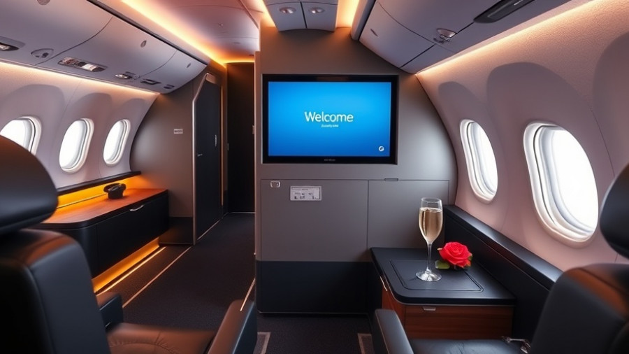 Lufthansa Allegris luxury travel Japan cabin interior, elegant design.