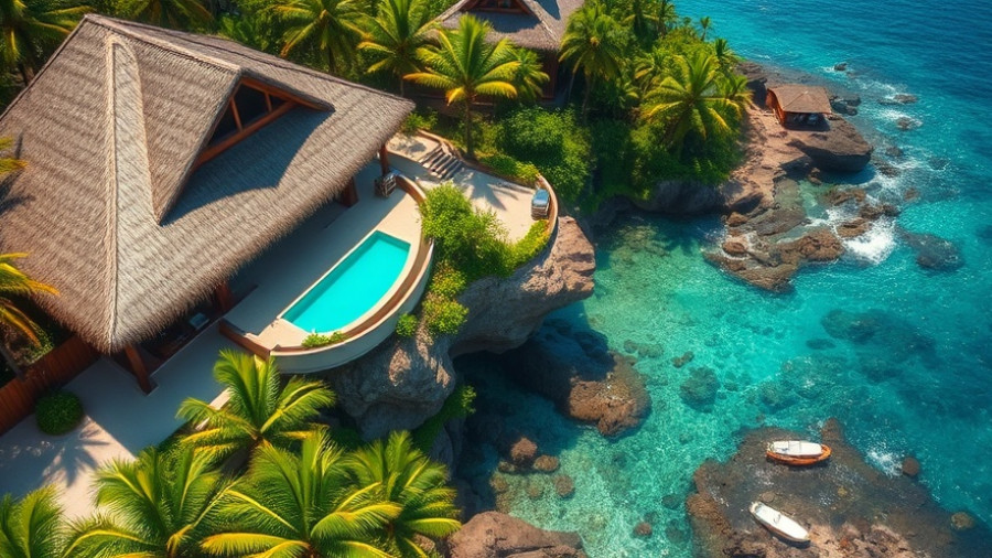 Luxurious villa on Fregate Island with pool, reopening 2026
