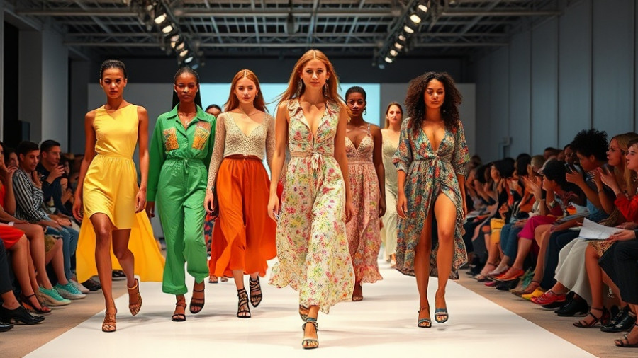 Saudia Lifestyle Brand models on runway at Riyadh Fashion Week