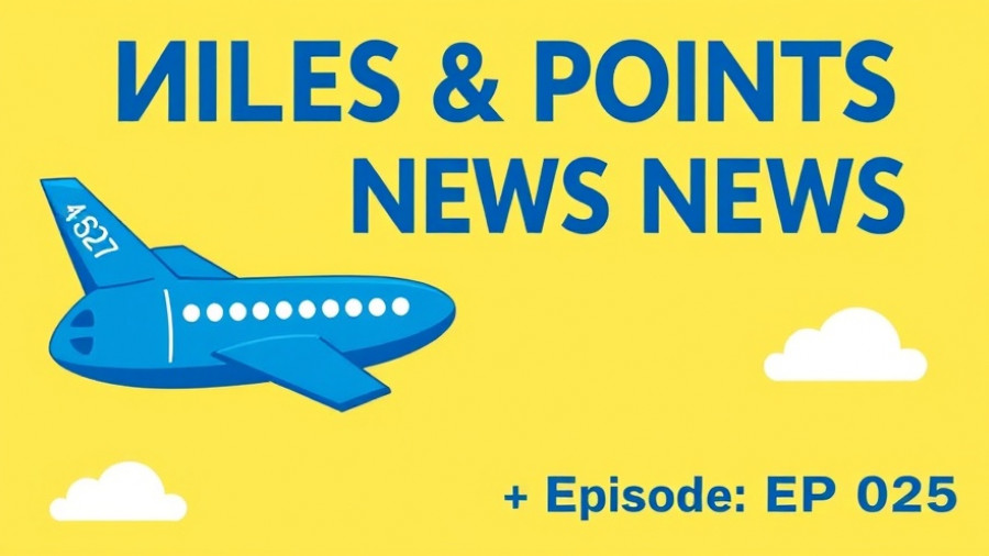 Travelling cheaply using miles and points, bold text graphic.