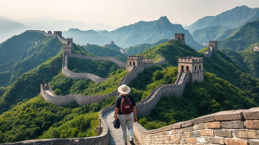 Great Wall of China for solo escorted tour bookings.