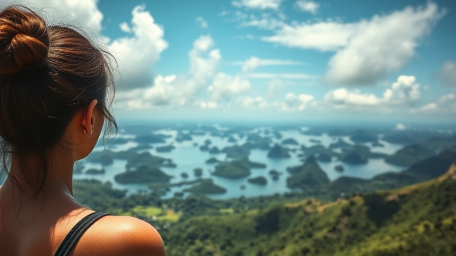 Guatapé landscape scene for Colombia tourism promotion.
