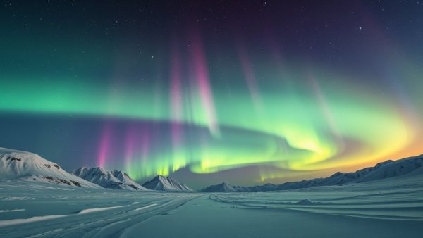 Enchanting aurora borealis captivating family experience near me.